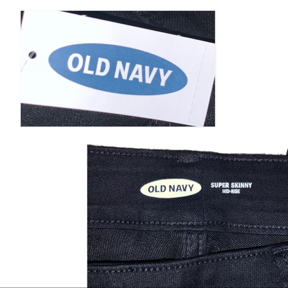 Black Mid Rise Jeans - Picture 3 of 3